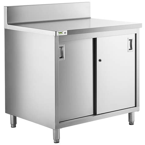 stainless steel tables commercial inclosed cabinet|enclosed kitchen cabinets.